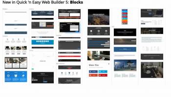 Quick 'n Easy Web Builder screenshot