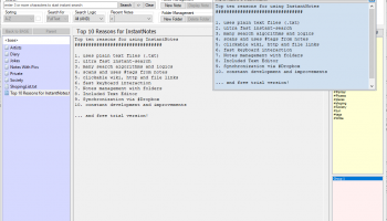 InstantNotes screenshot