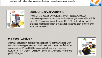 wodSSHServer screenshot