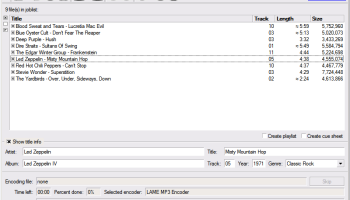 fre:ac portable screenshot