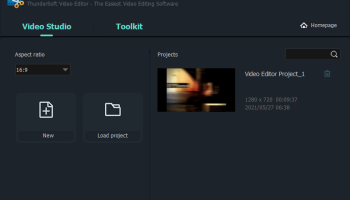 ThunderSoft Video Editor Pro screenshot
