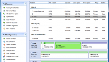 AOMEI Partition Assistant Lite Edition screenshot