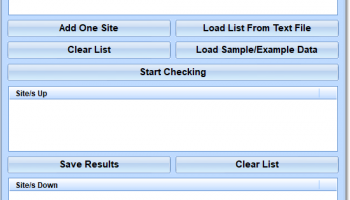 Check If Website Is Up Software screenshot