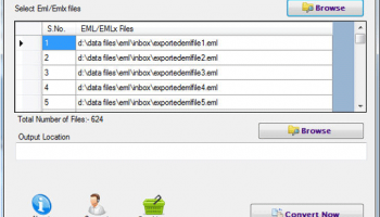 Softaken EML to MSG Converter screenshot