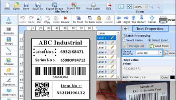 Barcode Generator Software screenshot