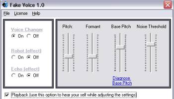 Fake Voice screenshot