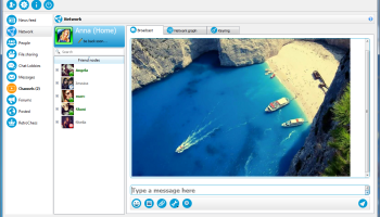 Retroshare for Windows screenshot