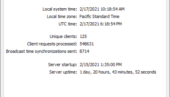 Network Time System screenshot
