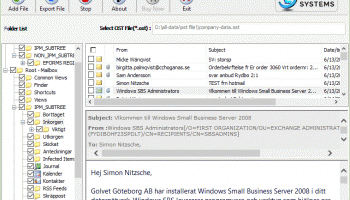 OST to PST screenshot