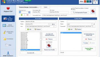 FCorp - Context Menu Manager screenshot