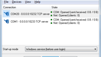TCP COM Bridge screenshot
