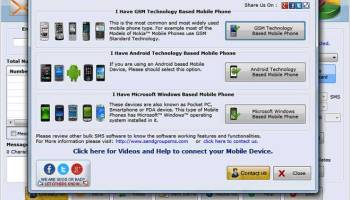 Bulk SMS Software screenshot