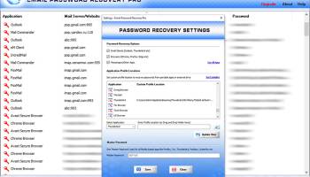 XenArmor Email Password Recovery Pro screenshot