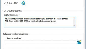 Safeguard PDF Security screenshot