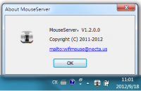 Mouse Server for Windows screenshot