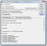 WinSynchro screenshot
