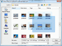 PHP File Uploader- phpfileuploader.com screenshot