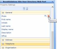 SharePoint Site User Directory screenshot
