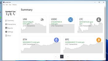 Symbol Tax screenshot