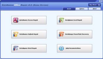 DataNumen Office Repair screenshot