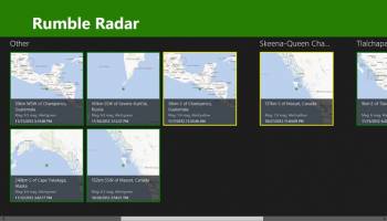 Rumble Radar screenshot