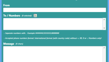 2-Way SMS Messenger screenshot