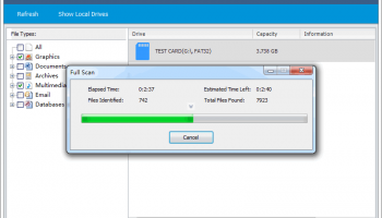 Memory Card Recovery Robot screenshot