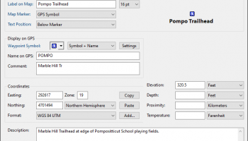 ExpertGPS screenshot