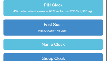 OpenTimeClock screenshot