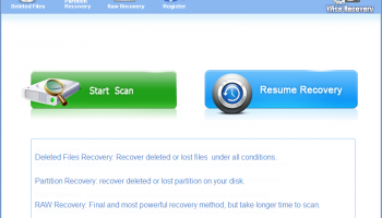 WiseRecovery screenshot