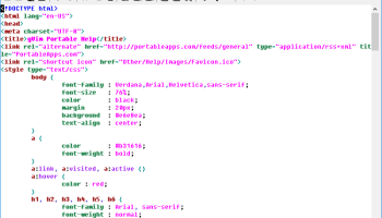 GVim Portable screenshot