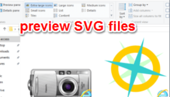 VeryUtils SVG Viewer Extension for Windows Explorer screenshot
