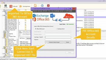 Inspire OST to PST Converter Software screenshot