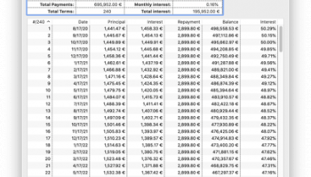 Loan Calc screenshot