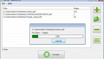 A4 PDF FixSkew screenshot
