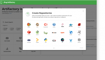 Artifactory screenshot