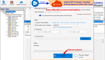 eSoftTools PST to Office365 Converter screenshot