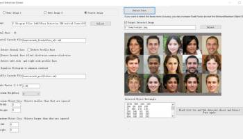 AI Face Detection SDK ActiveX Control screenshot