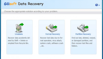 GiliSoft Data Recovery screenshot