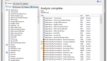 UpdateStar AppCleaner screenshot