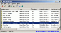 InstalledCodec screenshot