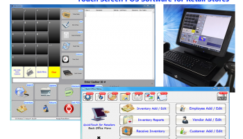 QuickTouch for Retailers POS Software screenshot