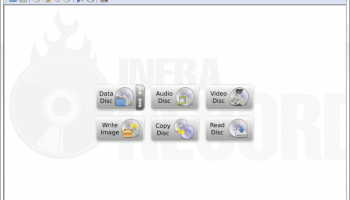 InfraRecorder Portable screenshot