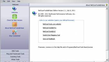 NetScanTools® Basic Edition screenshot