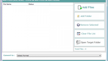 Excel to All Converter Batch screenshot