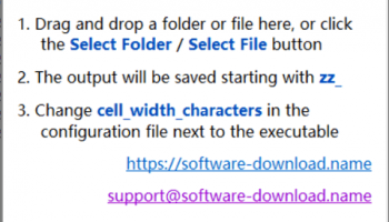 Batch Convert Xlsx to Txt Software screenshot