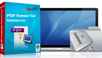 VeryPDF PDF Extract Tool Command Line screenshot