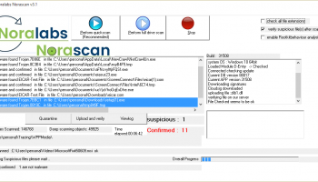 Noralabs Norascan screenshot