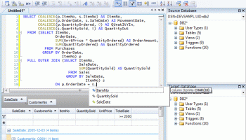 UDB Workbench screenshot