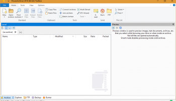 PowerArchiver 2018 screenshot